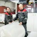 usine de production du papier bulle