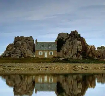 habitation près de la mer en bretagne