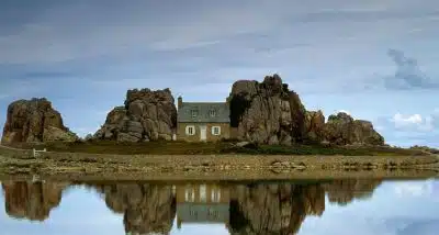 habitation près de la mer en bretagne