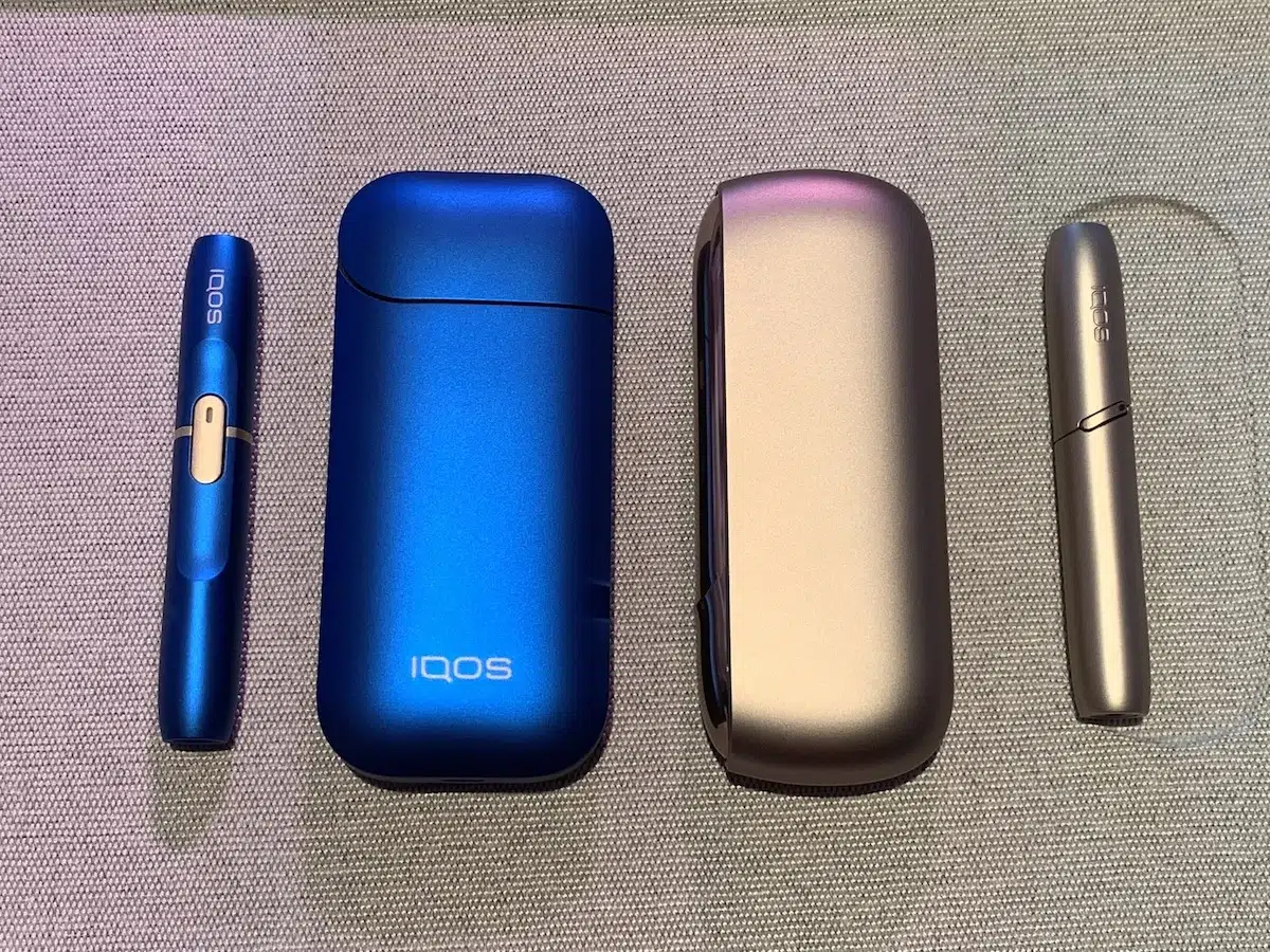 Les variantes de la cigarette IQOS