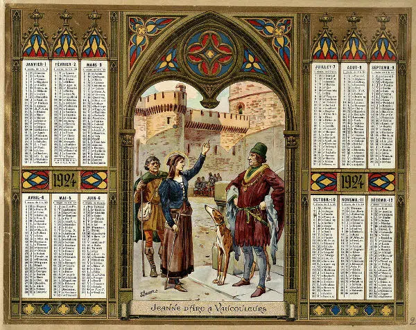 Almanach des postes éditer depuis 1854 par l'imprimerie Oberthur en bretagne