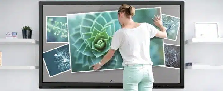 écran interactif tactile