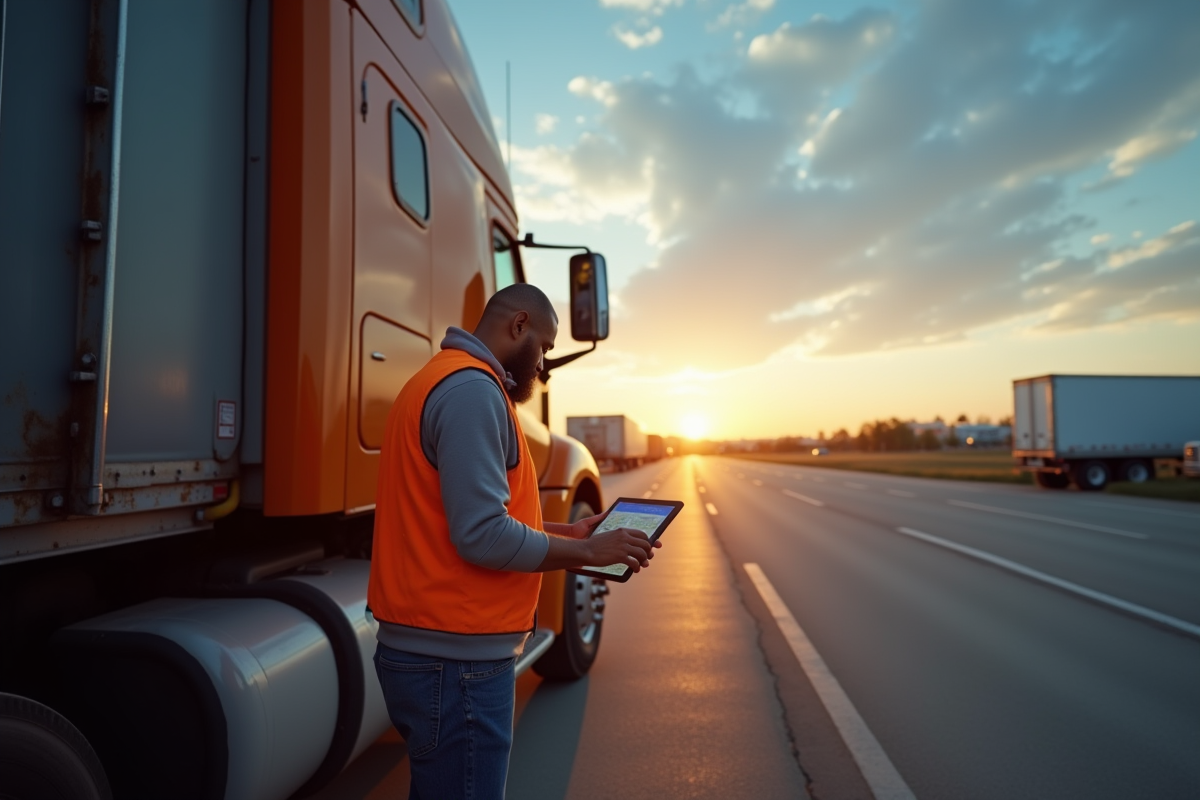 camion route