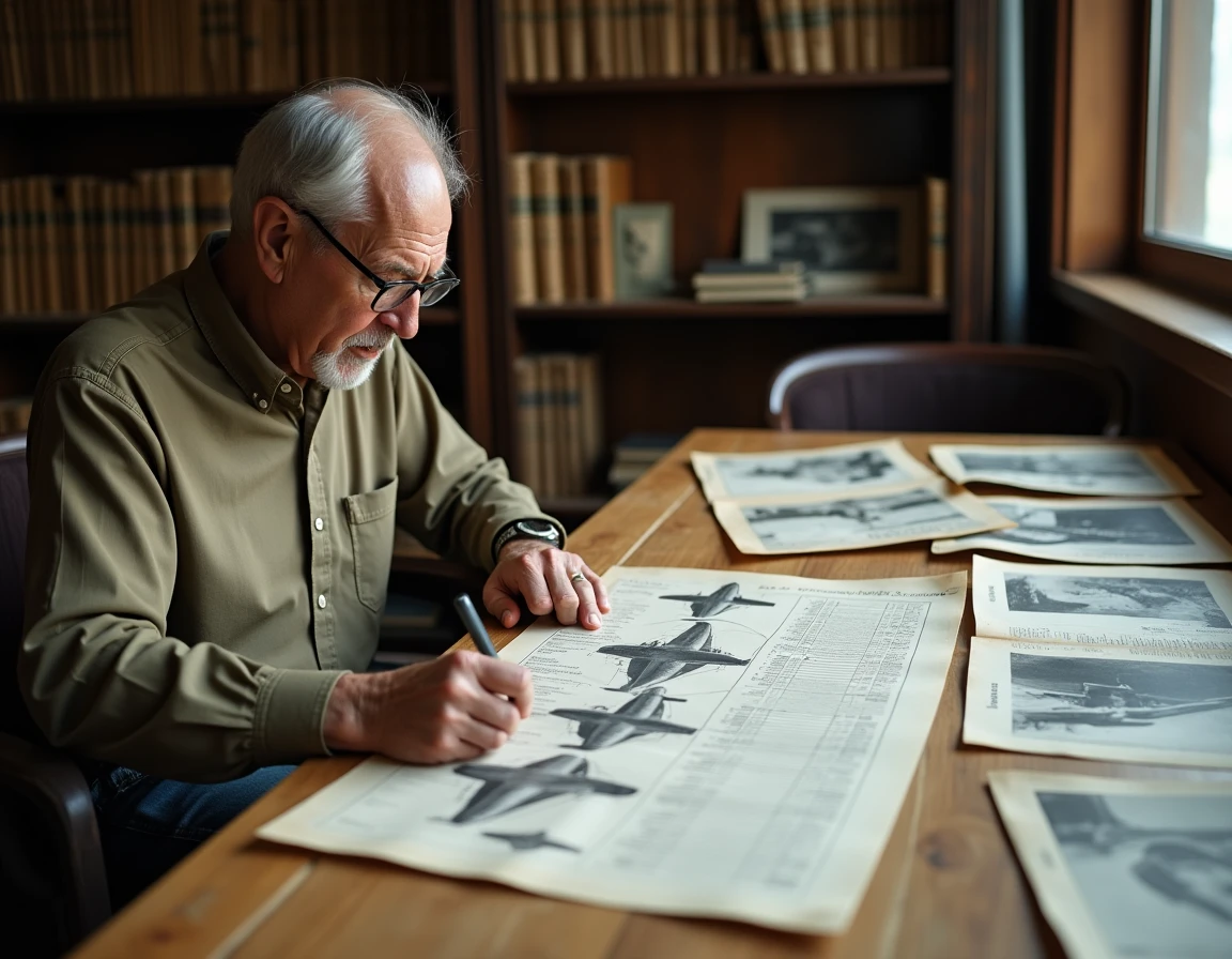 Historien de l'aviation comparant les séries et numéros de blocs du Boeing B-17F sur une table de recherche