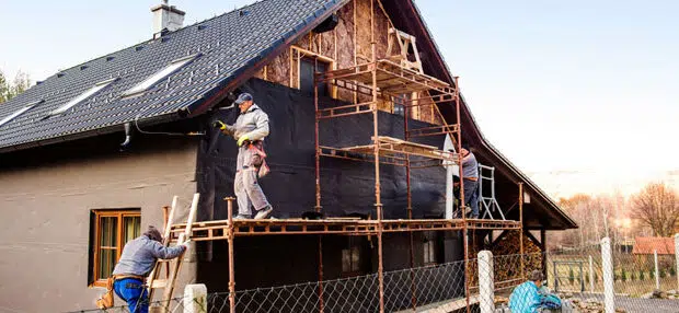 isolation par l'extérieur maison en bretagne