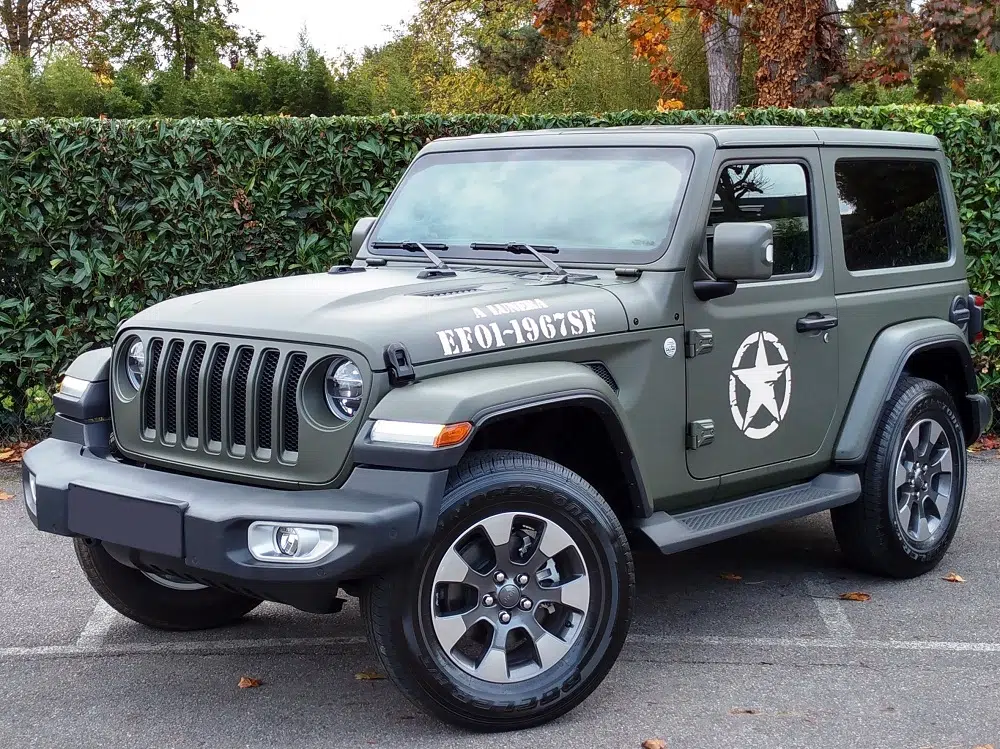 personnaliser votre jeep