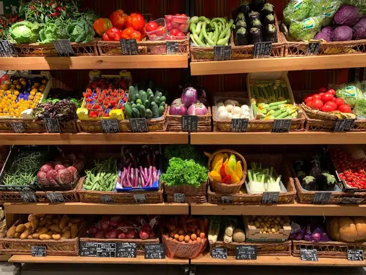 légumes locaux et bio